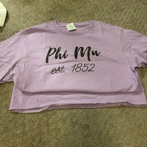 Phi Mu Sorority shirt